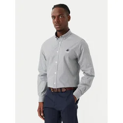 Beverly Hills Polo Club Srajca P-SS26M-BRASS Mornarsko modra Regular Fit