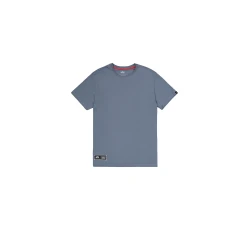 ALPHA INDUSTRIES Majica golobje modra/pastelno oranžna
