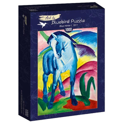 Bluebird puzzle 1000 pcs Franz Marc - Blue Horse I 60069
