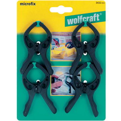 Štipaljka stega microfix 4 kom - 3432000, Wolfcraft