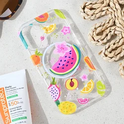 Maska za iPhone 16 6.1 Magsafe Print, Summer Fruits
