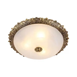Brilagi - Plafonsko svetlo FRESCO 2xE27/40W/230V prečnik 30 cm mesing