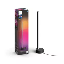 Philips - LED RGB prigušiva stona lampa Hue LED/12W/230V 2000-6500K crna