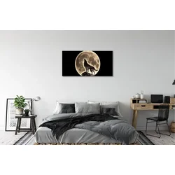tulup.si Slika na platnu Volk luna 100x50 cm