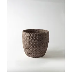 Madame Coco Saksija za cveće Dolly, 26cm, Smeđa