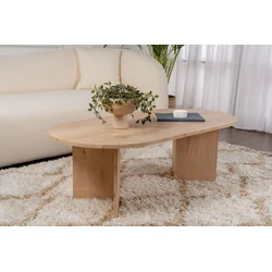Hanah Home Klub sto Sable, 119x60x40cm, Braon