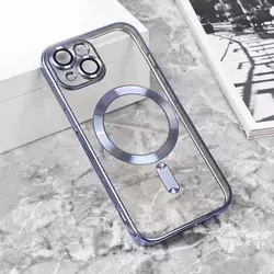 Torbica Magsafe Lux za iPhone 15 6.1 svetlo plava