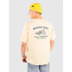 Dickies T-Shirt Mechanic Ss Tee Moški Oblačila Majice DK0A4Z96K531 Bež