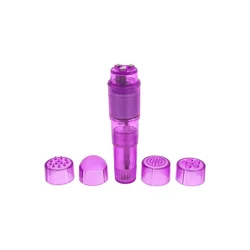 JO! Mini vibratorski stimulator s 4 konicami, žepna raketa