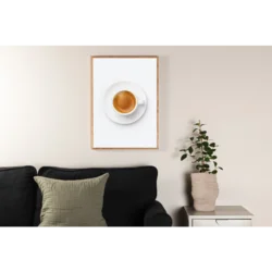 Venture Design Plakat Skimmed Coffee 21x30 cm rjave barve