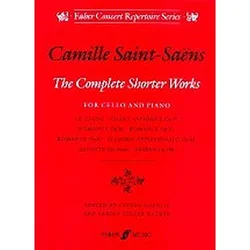 SAINT-SAENS C:COMPL.SHORTER WORKS piano
