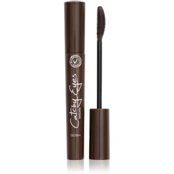 Maskara GOSH Catchy Eyes, certificirana za alergije, 002 rjava, 8 ml