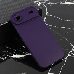 Maska za iPhone 17 Air 66 mat Teracell Giulietta tamno ljubičasta