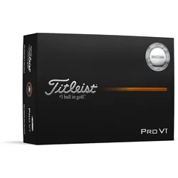 Golf žogice Titleist Pro V1 2025 Enhanced Alignment, 12, Pro V1