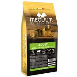 Mister pet Suva hrana za pse Meglium Adult, Jagnjetina i pirinač, 14 kg