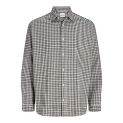 JACK & JONES Srajca JJCARTER črna/off-bela