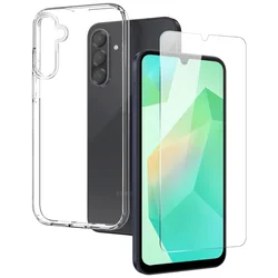 NN-Su Combo Maska za Samsung A26 5G sa sa zaštitom ekrana - A26 TPU Phone Case;Tempered Glass