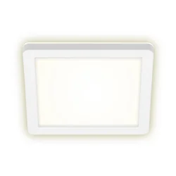 Briloner 3010-016 - LED plafonsko svetlo LED/8W/230V 19x19 cm belo IP44