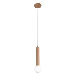 ITALUX PND-33574-1-WD - Luster na sajli FILANO 1xG9/5W/230V braon