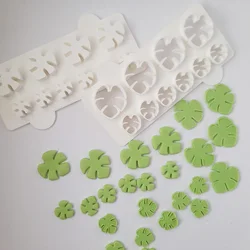 KREATIVNI SLATKIŠI Modla za izradu kolača Tropski list, 15 mm, Bela