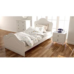 Hanah Home Ram za krevet Rb-022, 90x120x190 cm, Beli