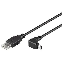 USB A - Mini USB B 5P (poševni)