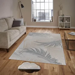 Conceptum Hypnose Tepih Eexfab1198, Pravougaoni, 100 x 200 cm, Sivi