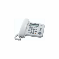 Telefon PANASONIC KX-TS 580W, žičani, bijeli