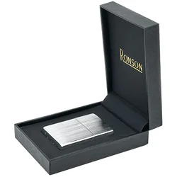 Ronson upaljač Chrome Vertical Brushed