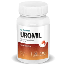EUROWET Uromil - prehransko dopolnilo za pse, 30 tablet