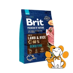 Brit Premium Sensitive Lamb & Rice 3kg, Jagnjetina i Pirinač za Osetljive Pse
