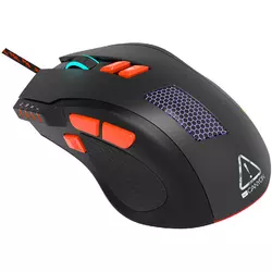 Wired Gaming Mouse with 8 programmable buttons, sunplus optical 6651 sensor, 4 levels of DPI default and can be up to 6400, 10 million time