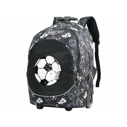 Ranac Target sa točkićima Football Fun 27749