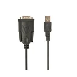 UAS-DB9M-02 Gembird USB to DB9M serial port converter kabl black 1.5m