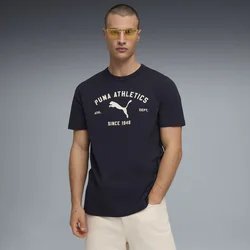 PUMA Class Graphic Tee Men, Clothing, New Navy, XXL