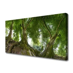 tulup.si Slika na platnu Rastlin drevesa narava 140x70 cm