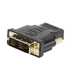 VIVANCO HDMI-DVI Adapter crna VIVANCO CA 45488 M 6 DVI-D vticnik - HDMI ženski prikljucek