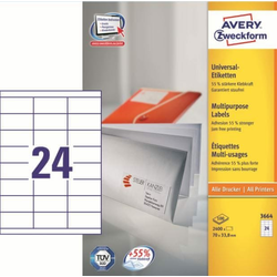 Avery Zweckform etikete 3664, 70x33,8 mm