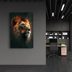 Wallity Slika od kalenog stakla 46x72cm