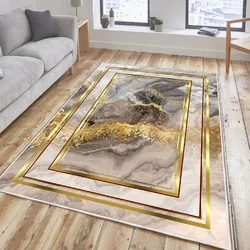 Conceptum Hypnose Tepih Els2416, 160x230 cm, Sivo-zlatne boje