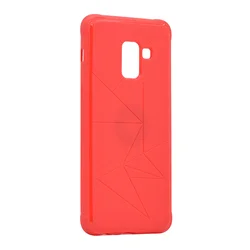 Maska Triangle magnet za Samsung A8 Plus/ A730 (2018), Crna