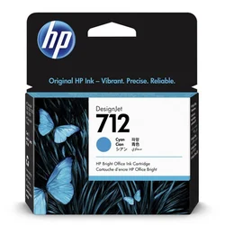 HP 712 29-ml Cyan DesignJet Ink Cartridge