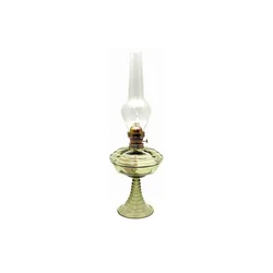 Petrolejska lampa DROBĚNA 50 cm šumskozelena