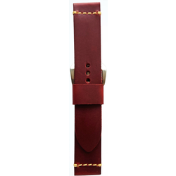 Kožni kaiš 22mm Bordo 22.252