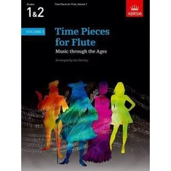 ABRSM TIME PIECES FOR FLUTE VOL.1 1 6 2 GRADES