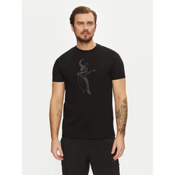 KARL LAGERFELD Majica 755089 551225 Črna Regular Fit