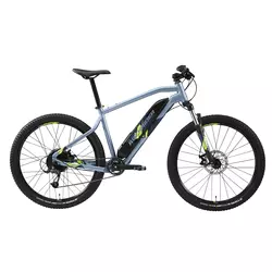 ROCKRIDER električni brdski bicikl E-ST 100 (27.5), plavi