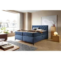 Box Krevet Smart 160/200 cm , tamnoplava