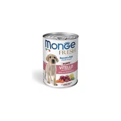 Monge Fresh - konzerva za štence Puppy teletina i povrće 400g