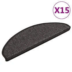 shumee samolepilne stopnice 15 kosov 65x25 cm antracit